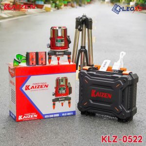 Máy Cân Mực Thăng Bằng Laser 5 Tia Xanh Kaizen KLZ-0522 – Chuẩn Mực Cho Mọi Công Trình